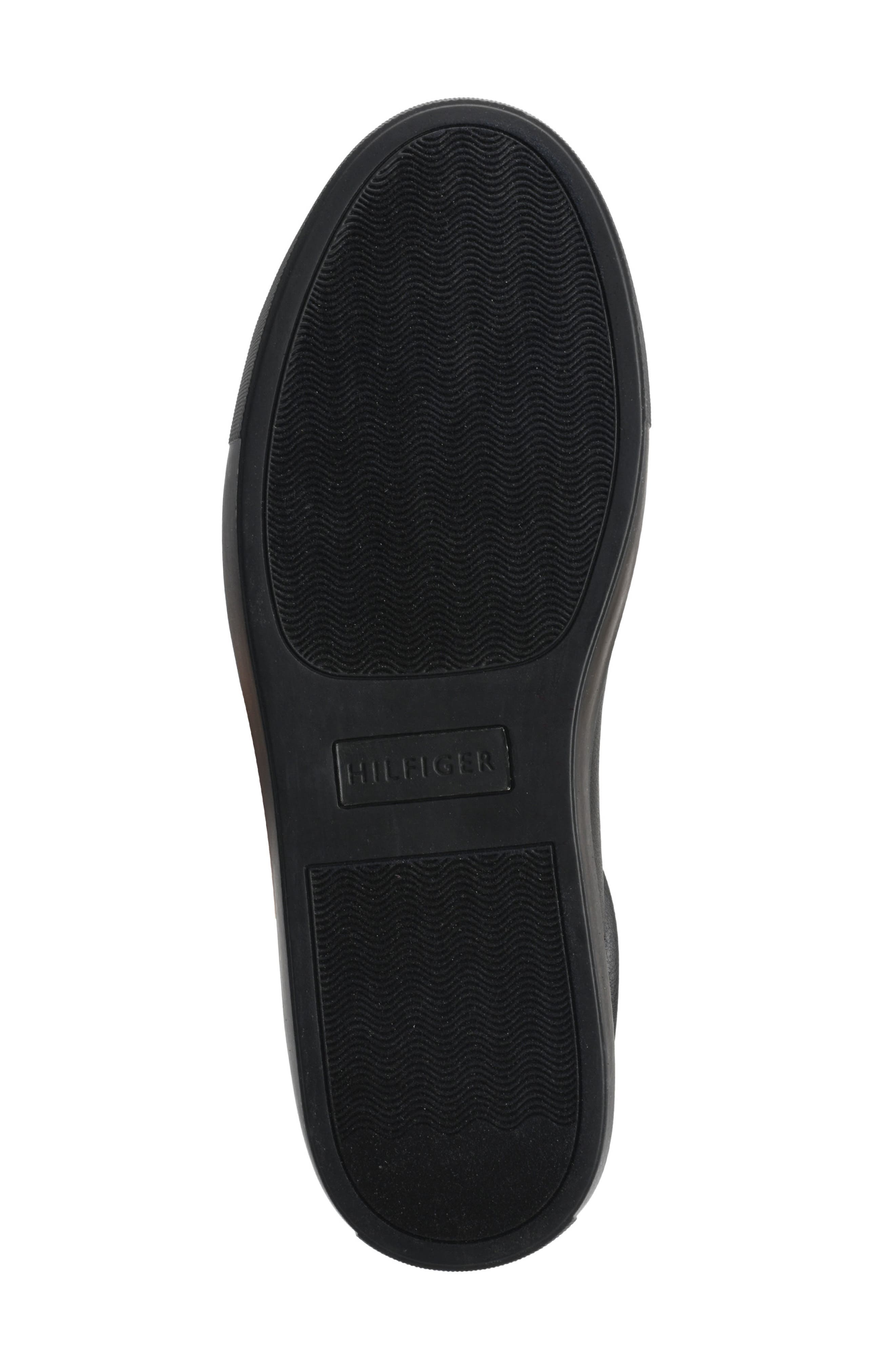 Tommy Hilfiger Brecon Signature Sneaker, Alternate, color, Black