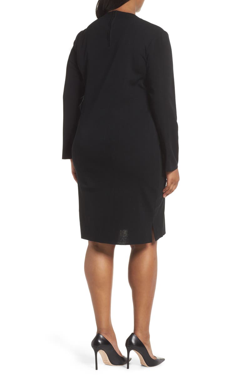 Ming Wang Sweater Dress, Alternate, color,