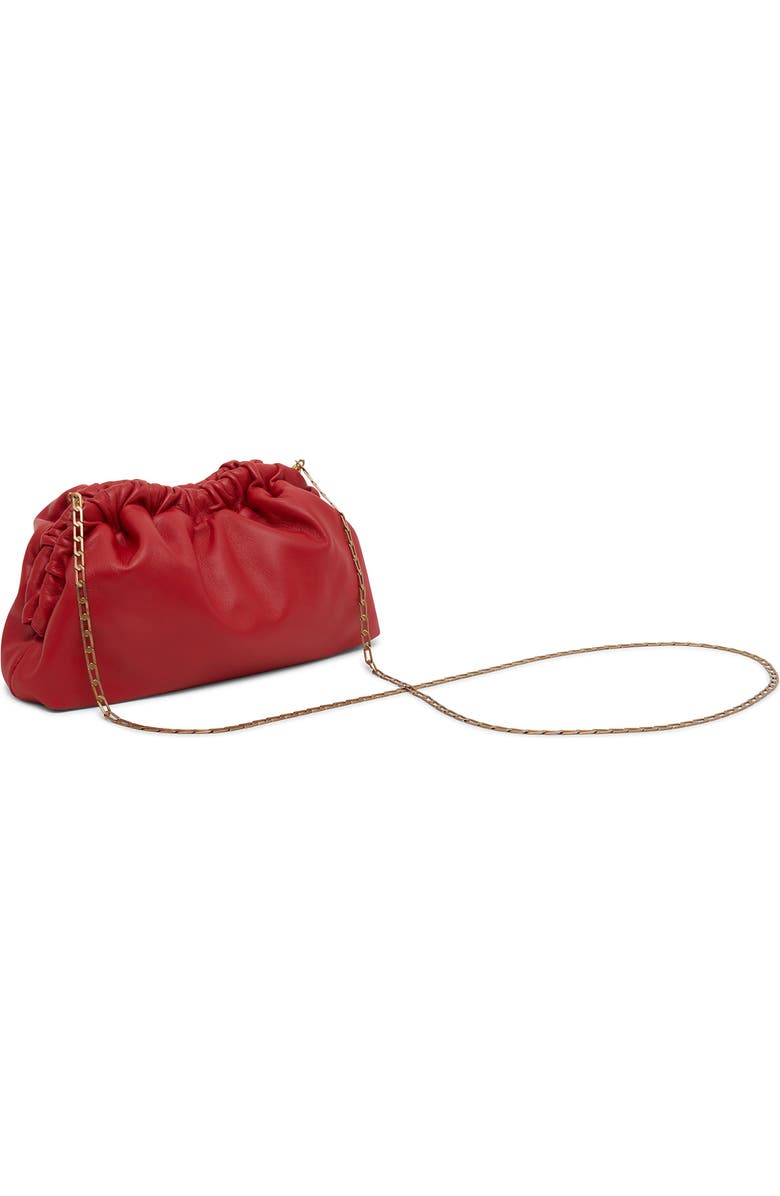 Mansur Gavriel Mini Cloud Chain Leather Clutch, Alternate, color,