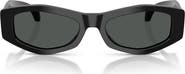 Versace 54mm Irregular Sunglasses