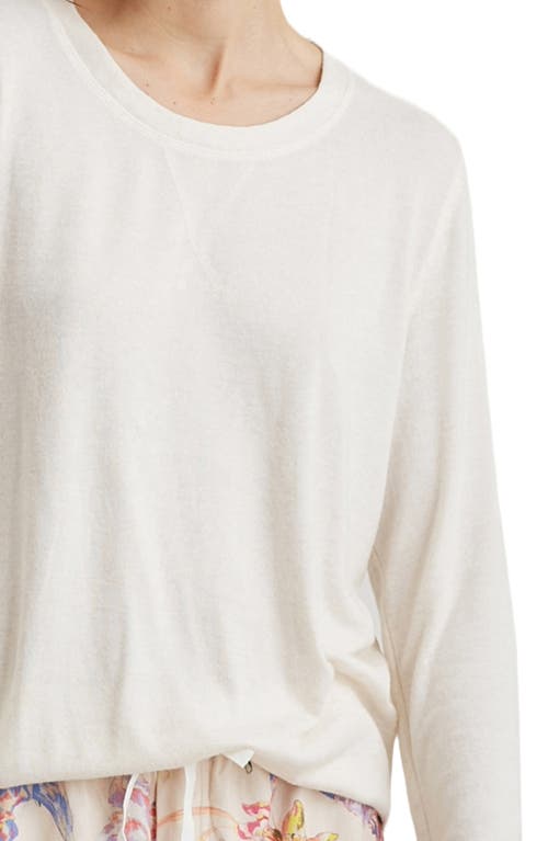 Papinelle Bailey Cosy Pant And Feather Soft Top In Champagne