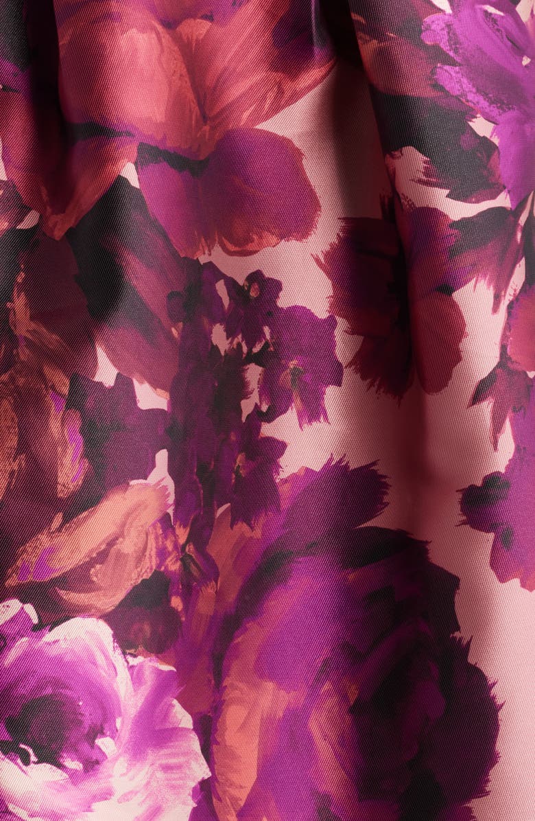 Julia Jordan Floral Off the Shoulder Cocktail Dress, Alternate, color, Pink Multi