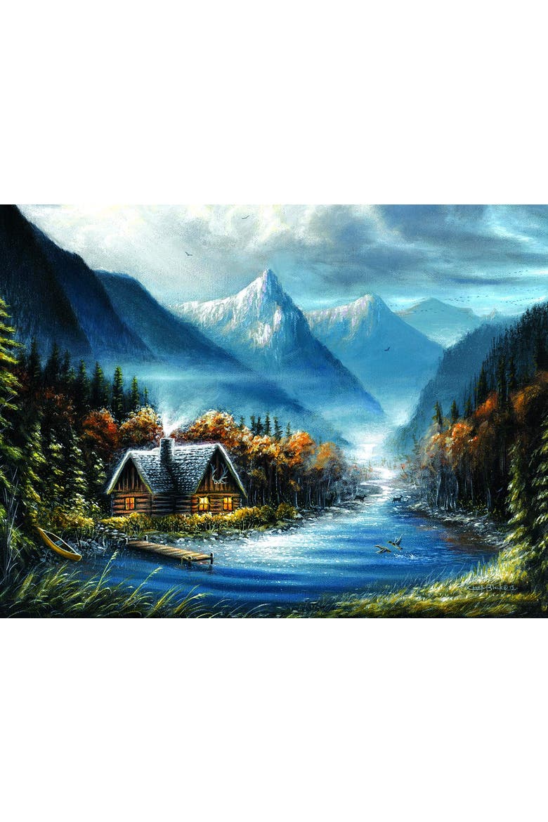 Lost Creek 300 piece Jigsaw Puzzle for Adults, Alternate, color, Multicolor