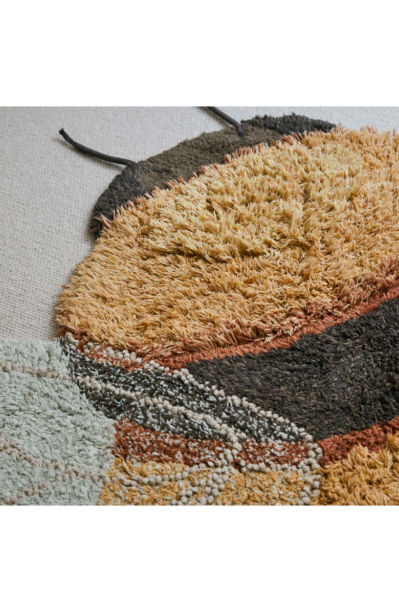 Lorena Canals Washable Rug Bee, Alternate, color, Dark Honey