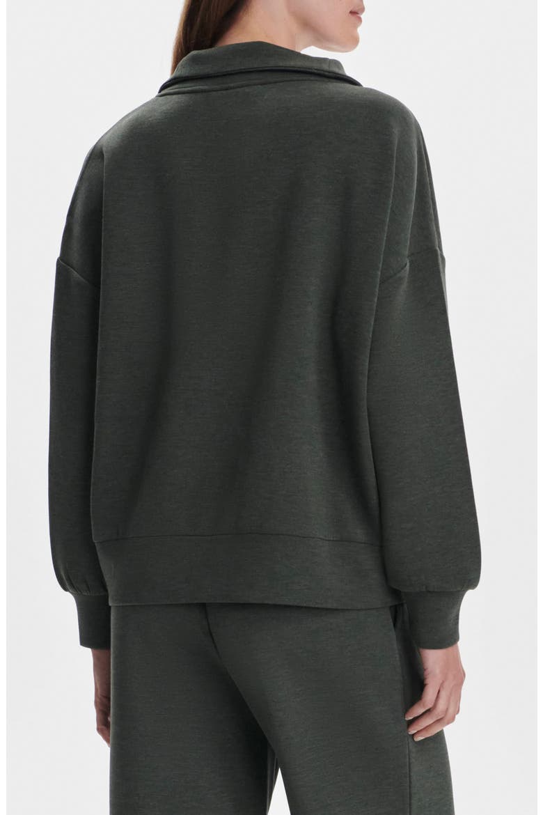 Hawley Half-Zip Sweatshirt, Alternate, color, OLIVE MARL