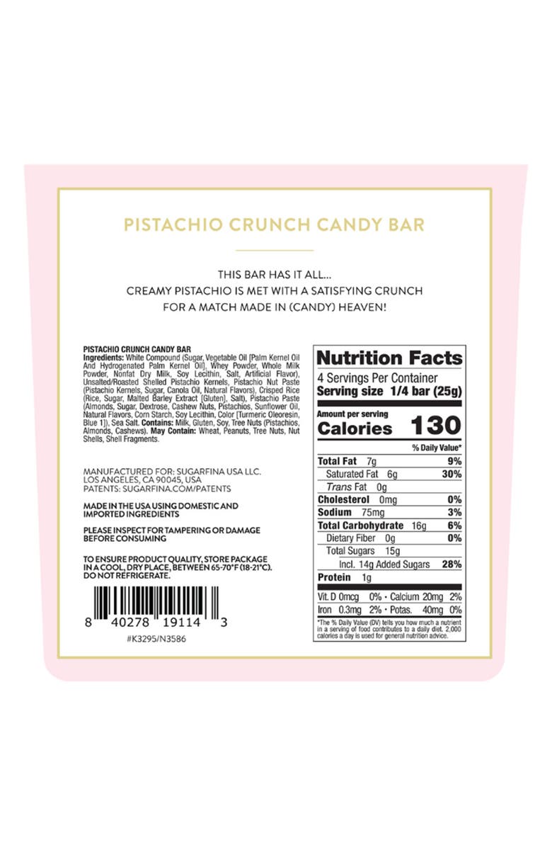 sugarfina Pretty in Pink Candy Cube Bento Box & Chocolate Bar Bundle, Alternate, color, 