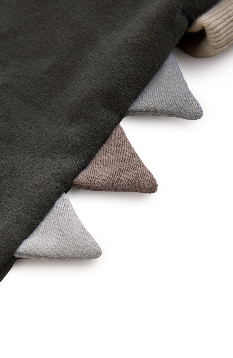 NEXT Kids' Colorblock Dinosaur Sweatshirt & Joggers Set, Alternate, color, Grey