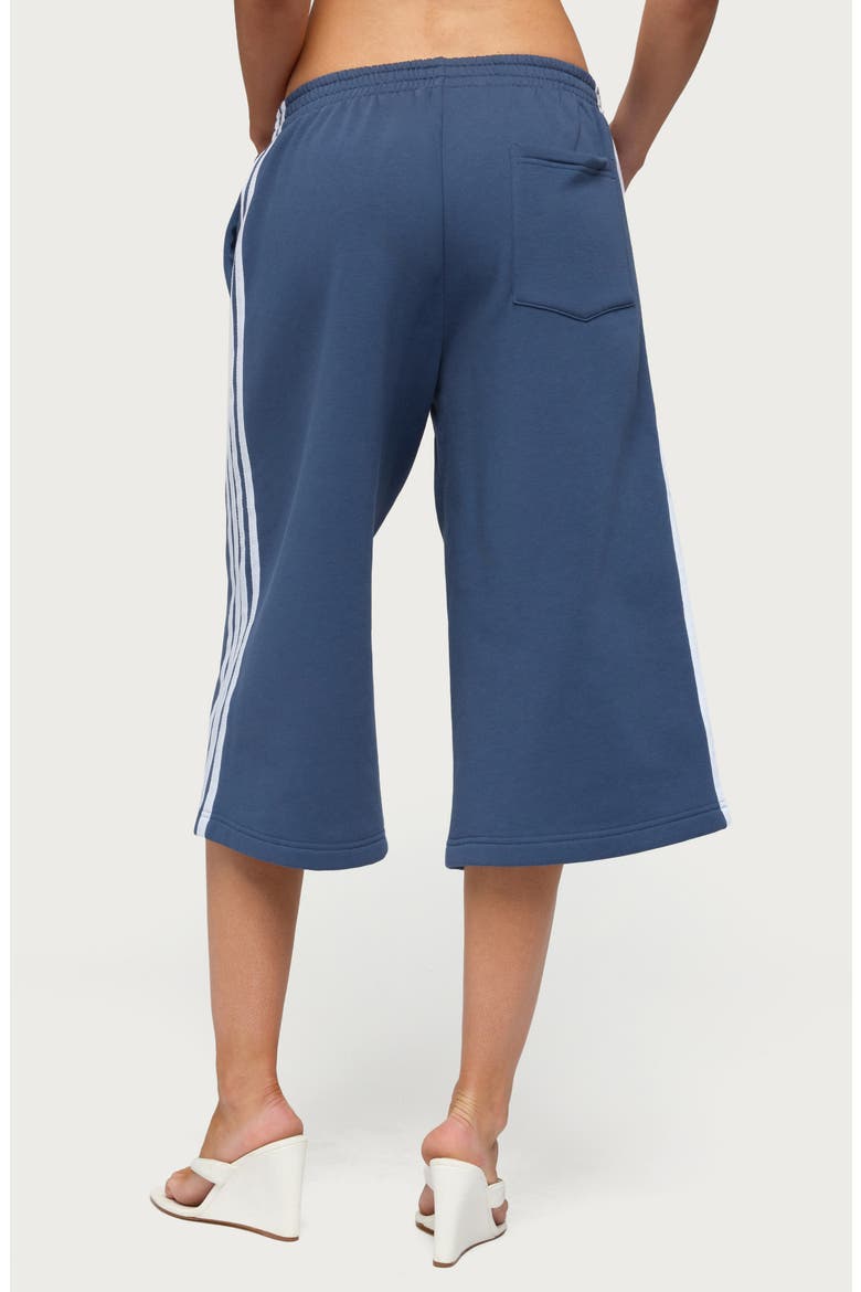 Uma Side Stripe Bermuda Shorts, Alternate, color, DARK-BLUE