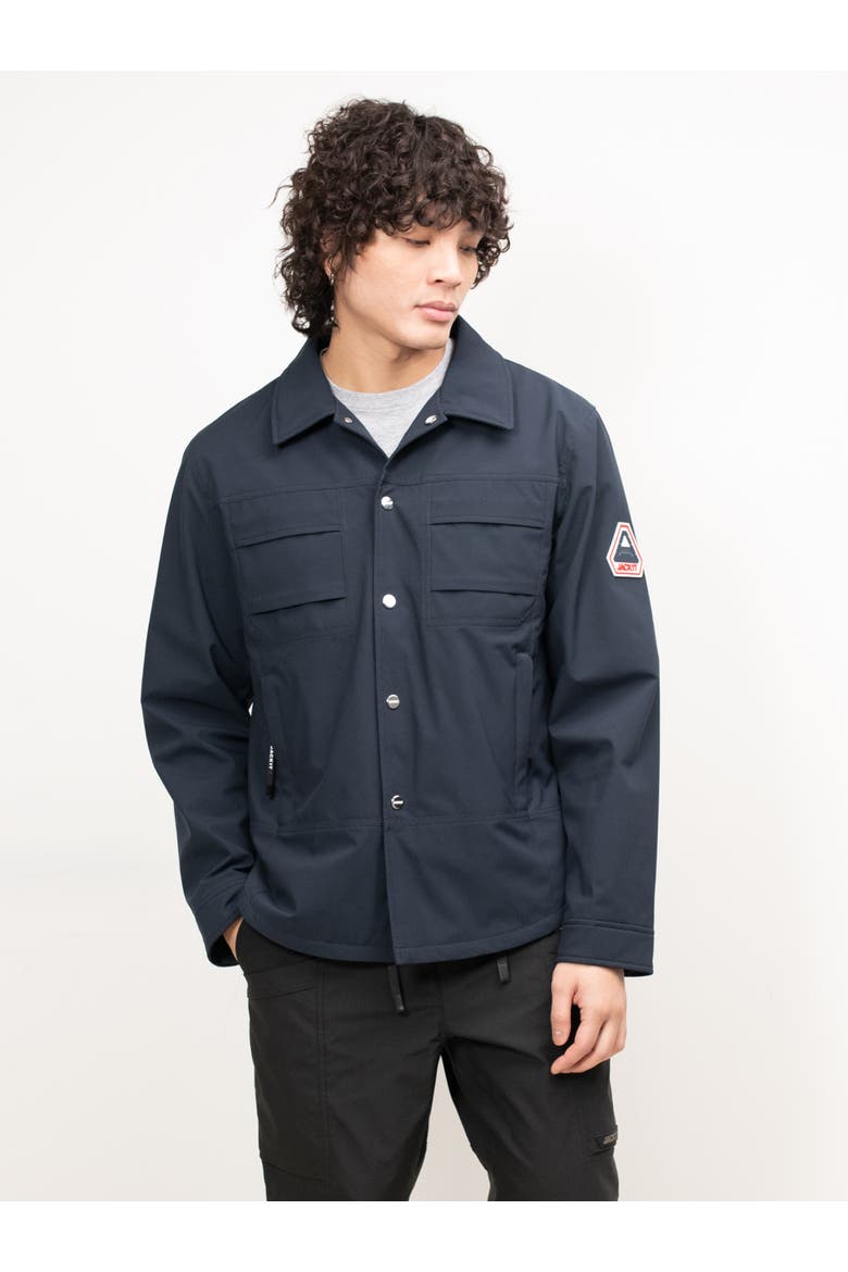 Eden Shirt Jacket, Alternate, color, Navy