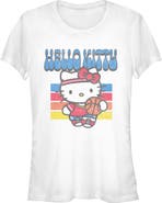 Hello Kitty Junior's Hello Kitty Retro and Sports Hello Kitty  Graphic T-Shirt