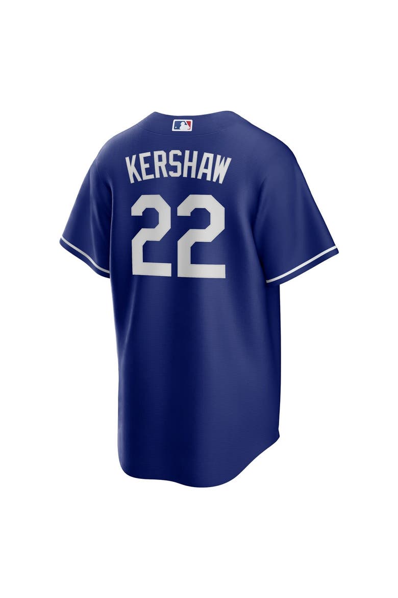 Men's Nike Clayton Kershaw Royal Los Angeles Dodgers Alternate Replica Player Name Jersey, Alternate, color, Royal