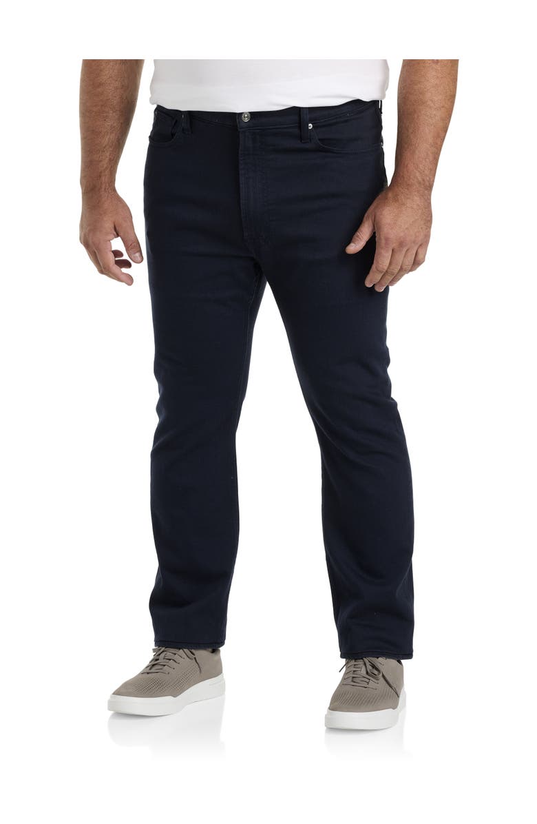 7 For All Mankind Straight-Fit Jeans, Main, color, Navy