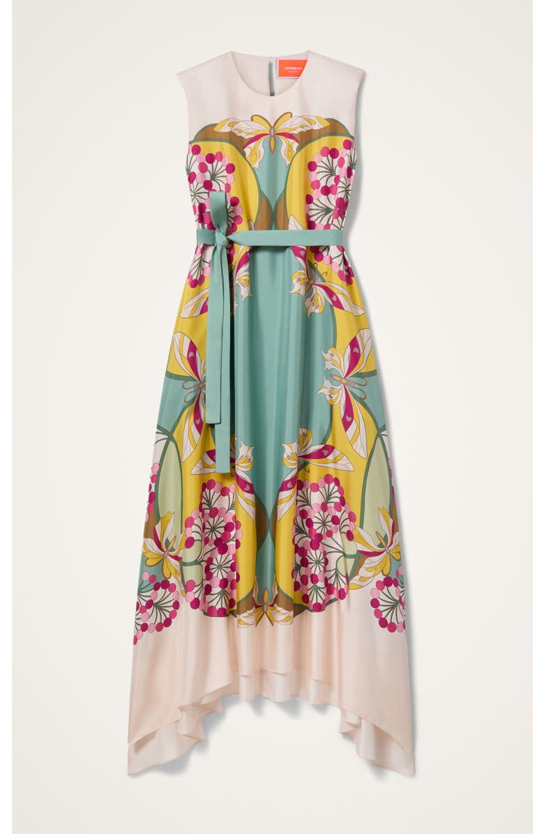 La DoubleJ San Carlo Dress, Alternate, color, Florette Placée Fuchsia