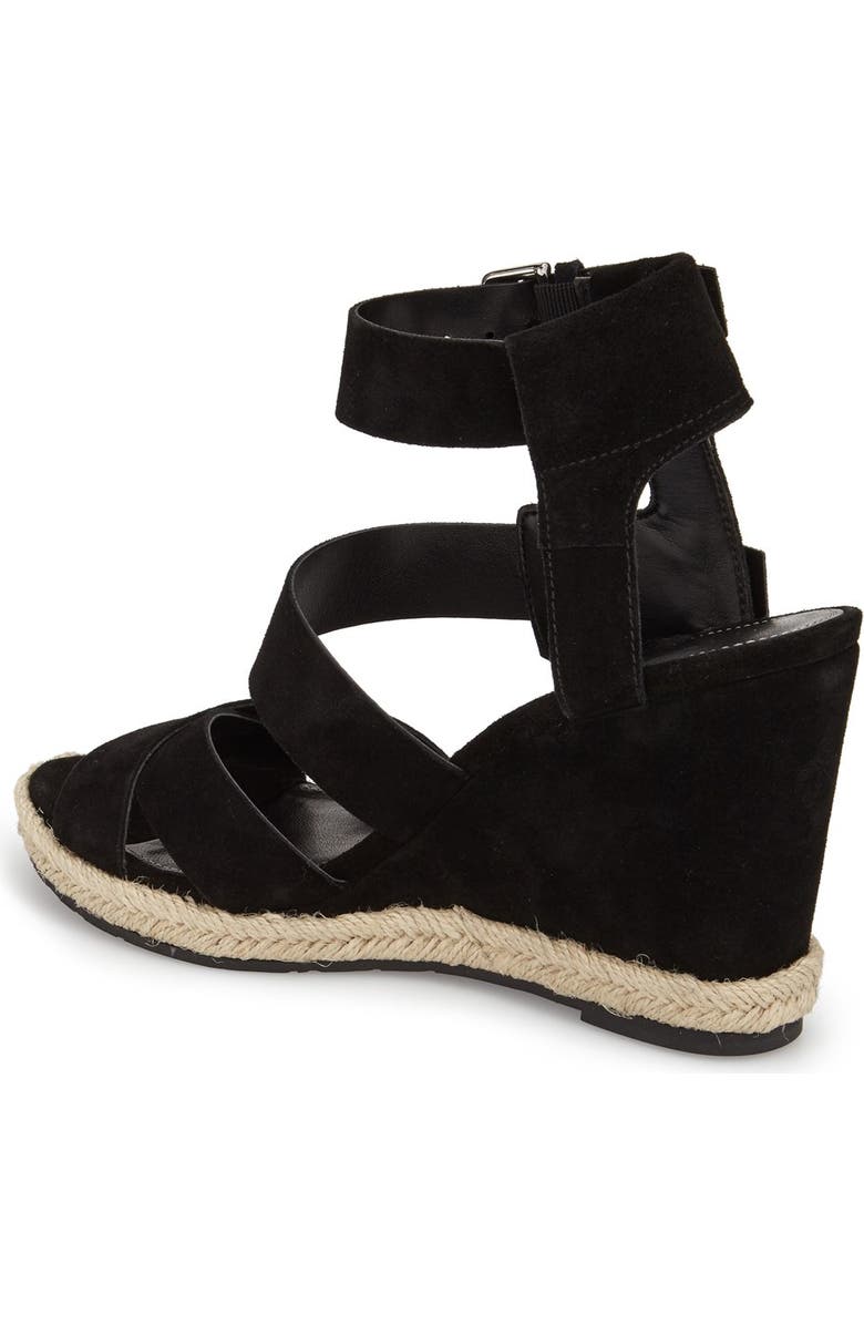 Marc Fisher LTD 'Karla' Wedge Sandal, Alternate, color,