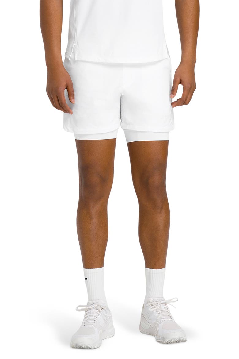 Set Point Performance Lined Shorts, Main, color, BRIGHT WHITE