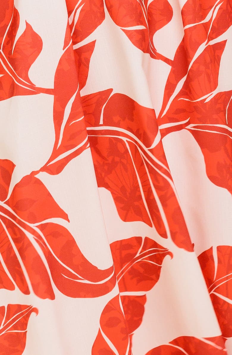 FLYING TOMATO Halter Maxi Dress, Alternate, color, Ivory/Red