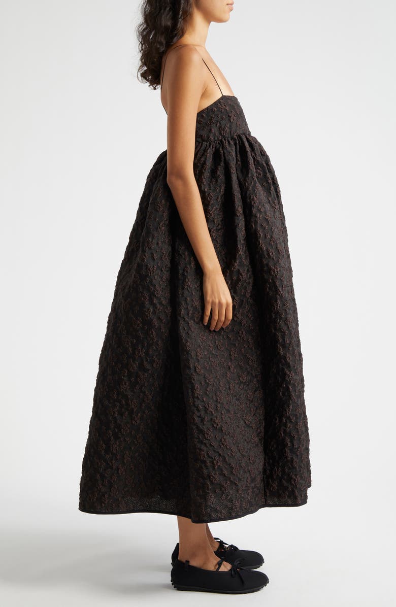 Cecilie Bahnsen Beth Windrose Matelassé Dress, Alternate, color,