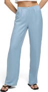 Favorite Daughter The Everything Satin Wide Leg Pants