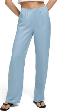Favorite Daughter The Everything Satin Wide Leg Pants