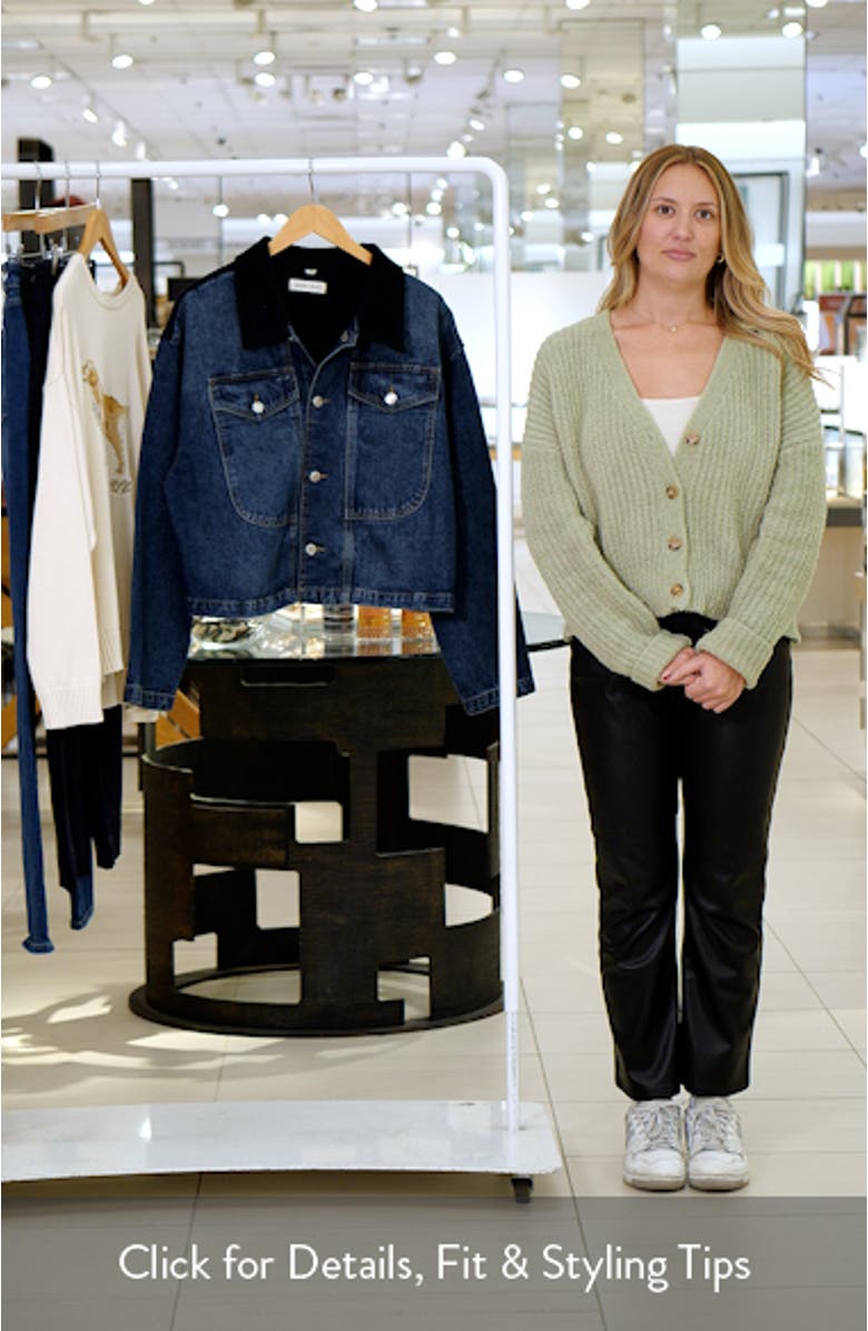 AVL Crop Denim Jacket, sales video thumbnail