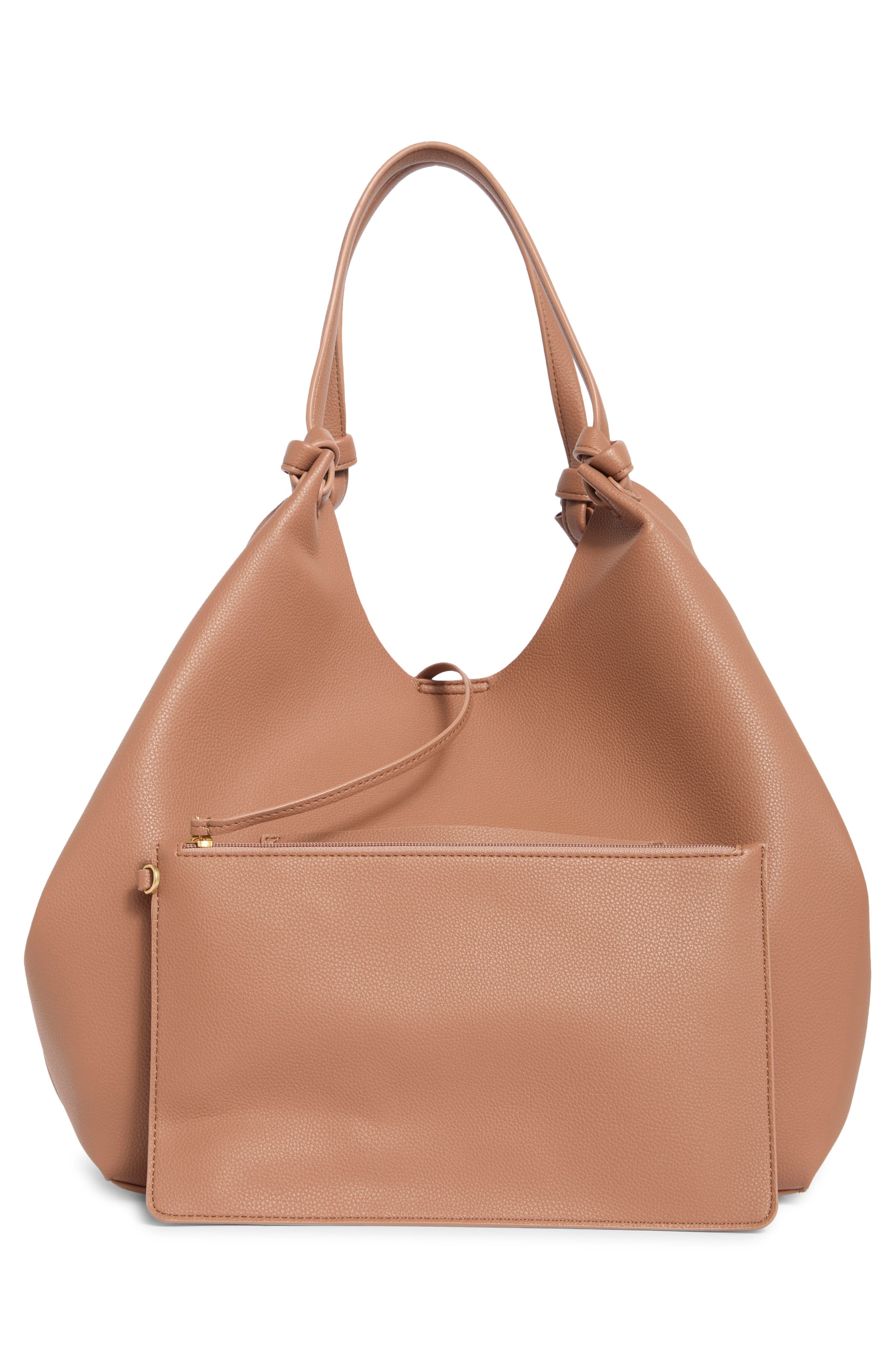 DKNY Paula Large Tote Bag, Alternate, color, Hot Cocoa