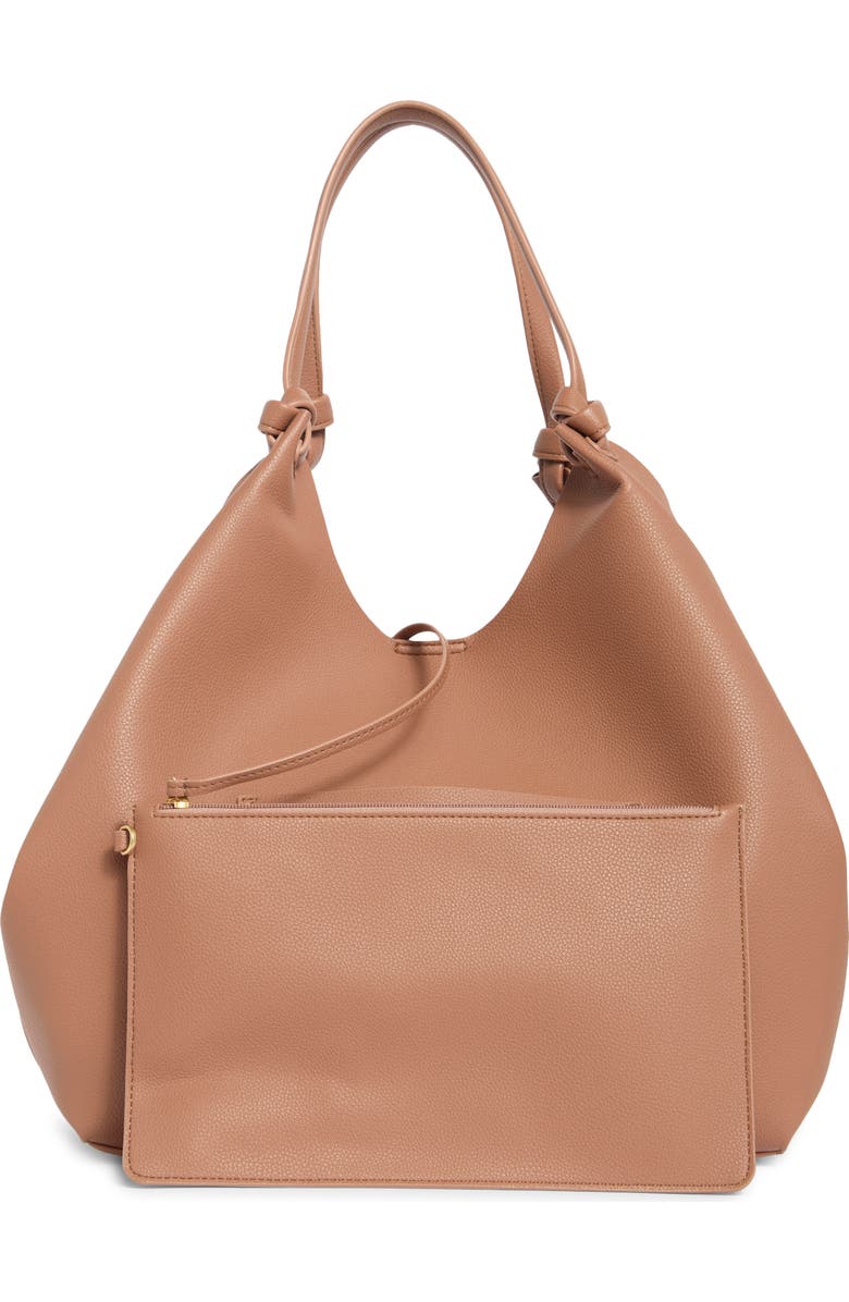 DKNY Paula Large Tote Bag, Alternate, color, Hot Cocoa
