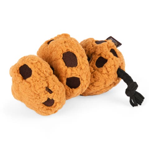 Pup Cup Cafe, Cookies N Treats Plush Dog Toy, Squeaker & Crinkle