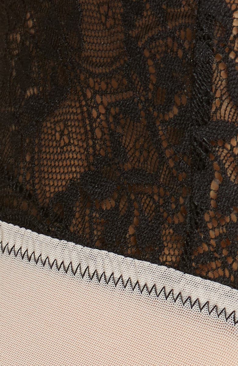 Honeydew Intimates Nicollette Lace & Mesh Bodysuit, Alternate, color, 