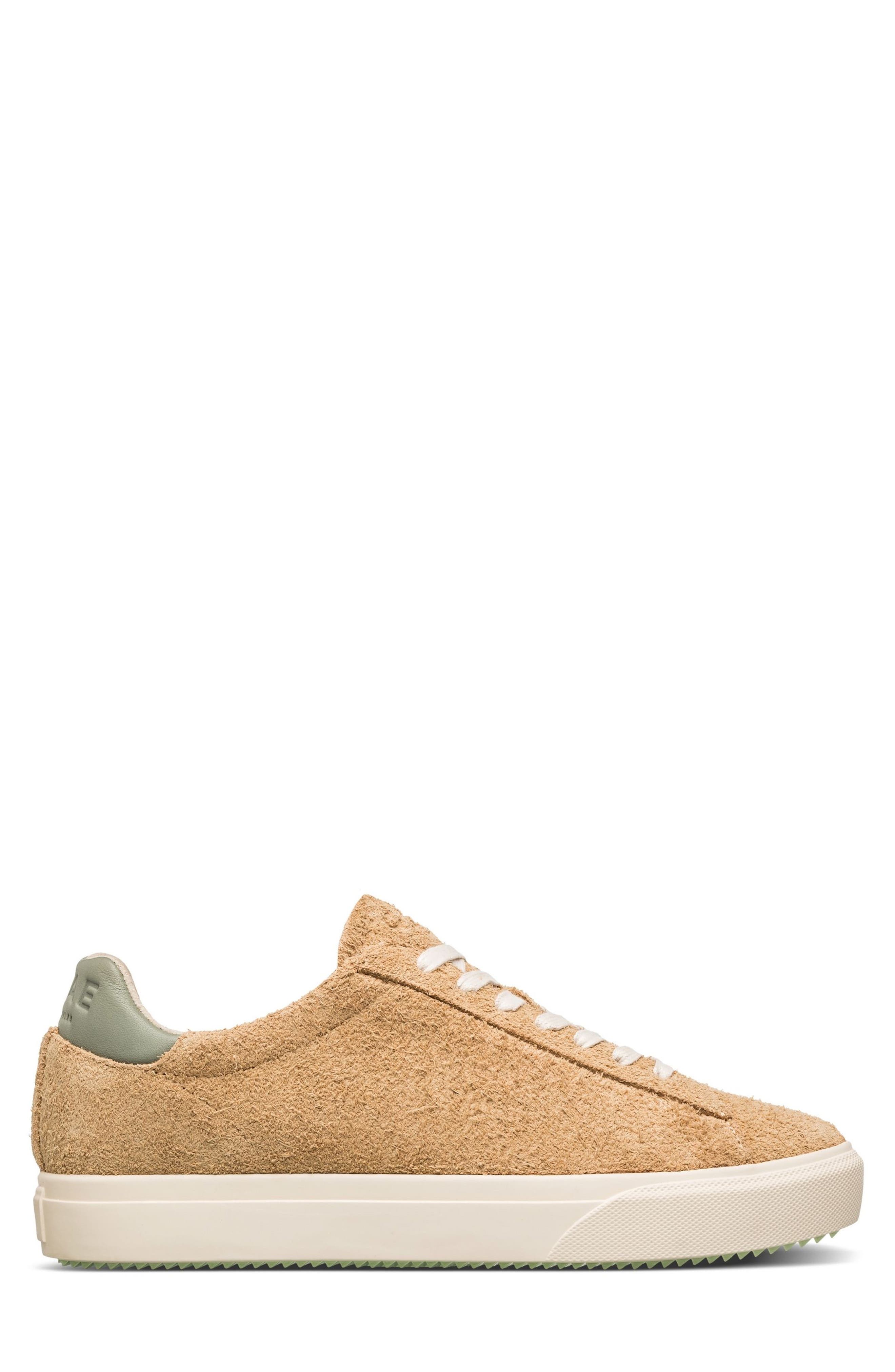 CLAE Bradley Venice Low Top Sneaker, Alternate, color, Starfish Suede Tea