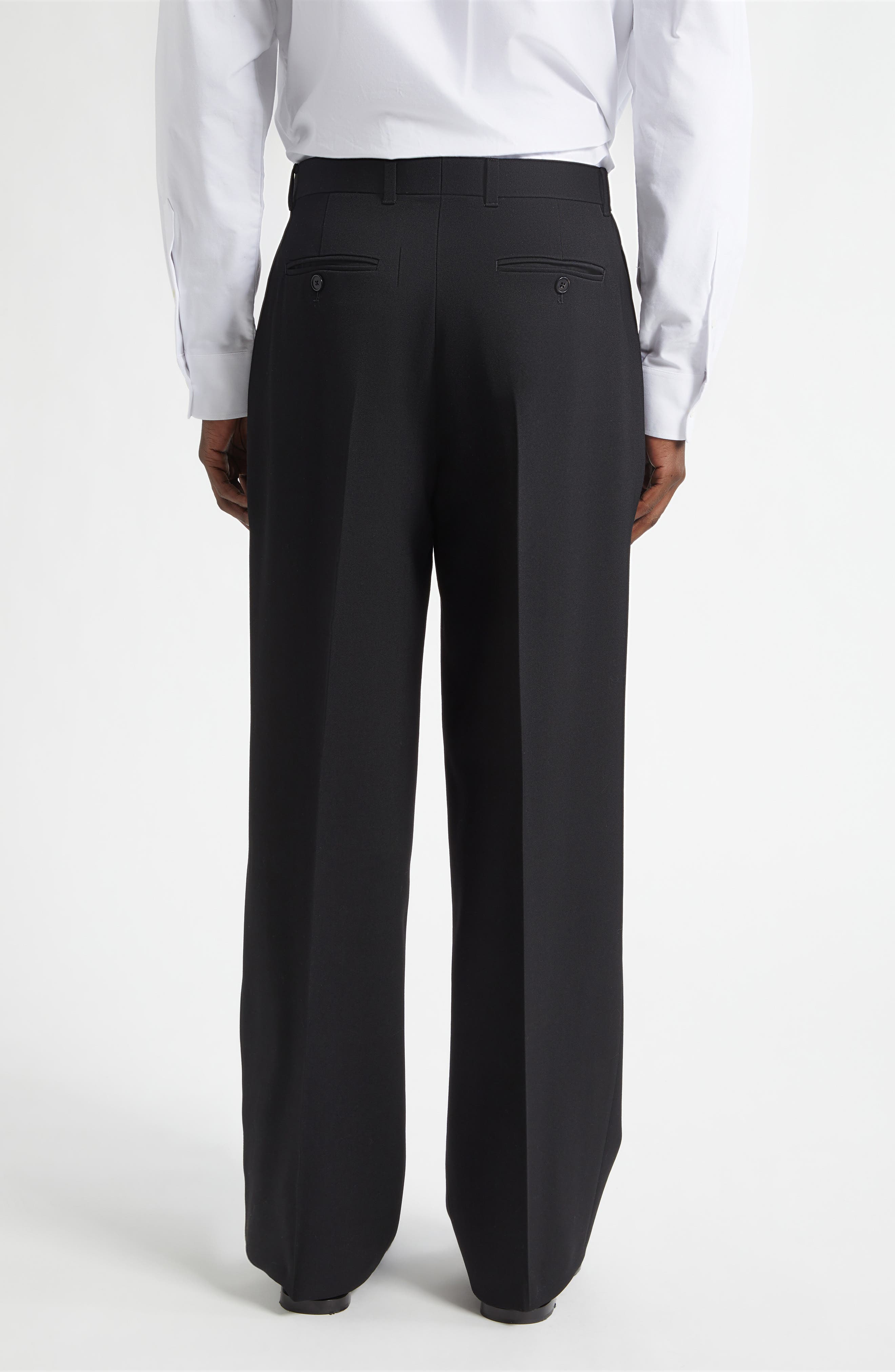 Pleated Cotton Pants - image 2