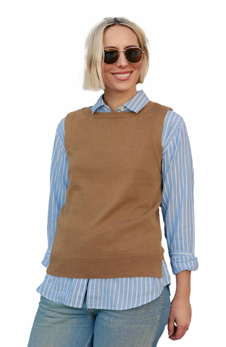 Pact Organic Cotton Classic Fine Knit Shell, Alternate, color, 