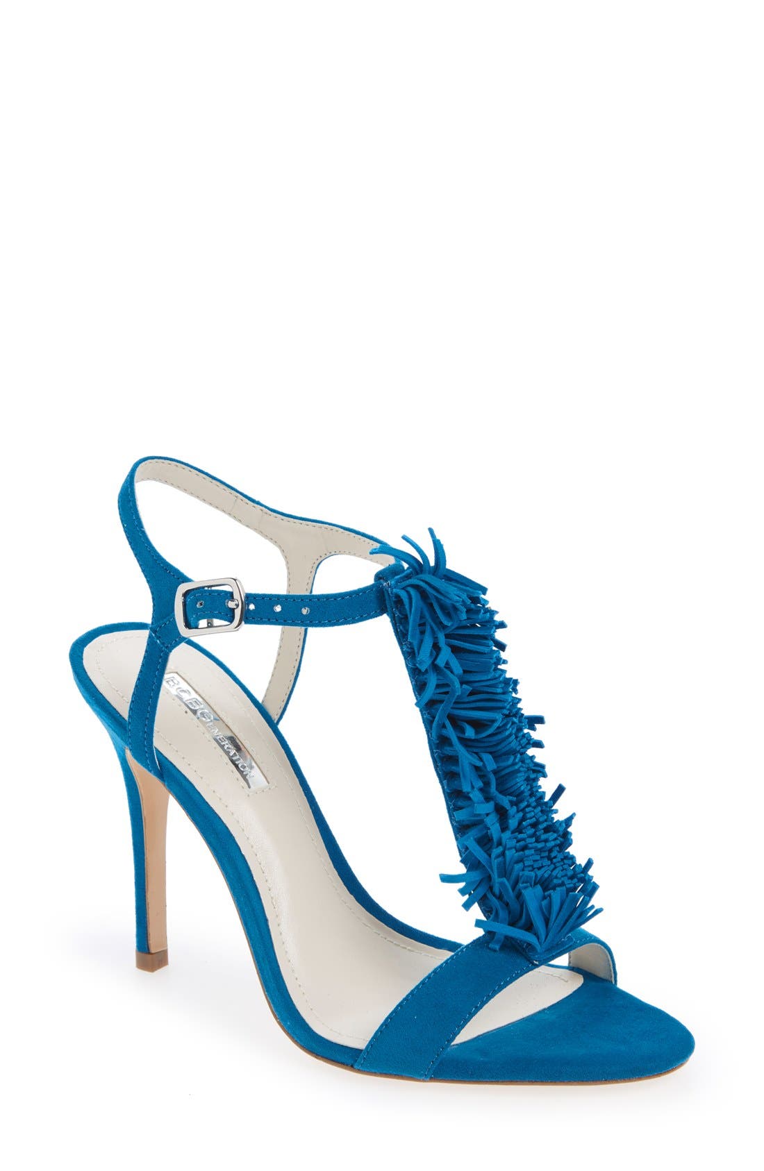 'Clue' Sandal, Main, color, OCEAN SUEDE