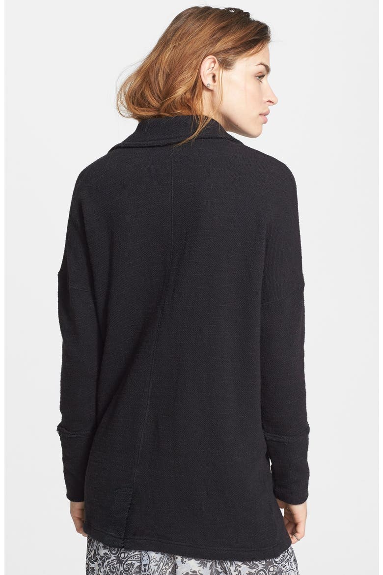 'Casual Friday' Double Breasted Blazer, Alternate, color, BLACK COMBO