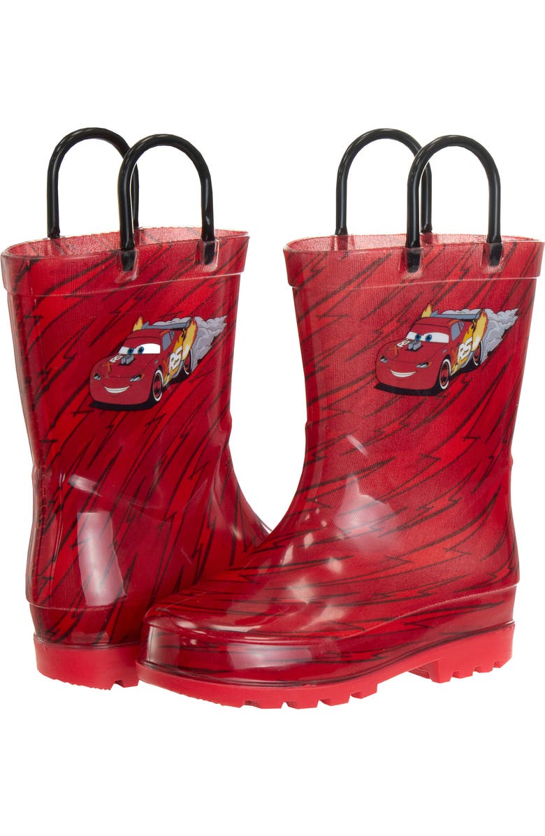 JOSMO Kids' Disney Cars Rain Boot, Alternate, color,