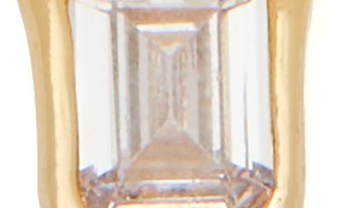 Kate Spade New York Molten Glass Pendant Necklace In Clear/gold