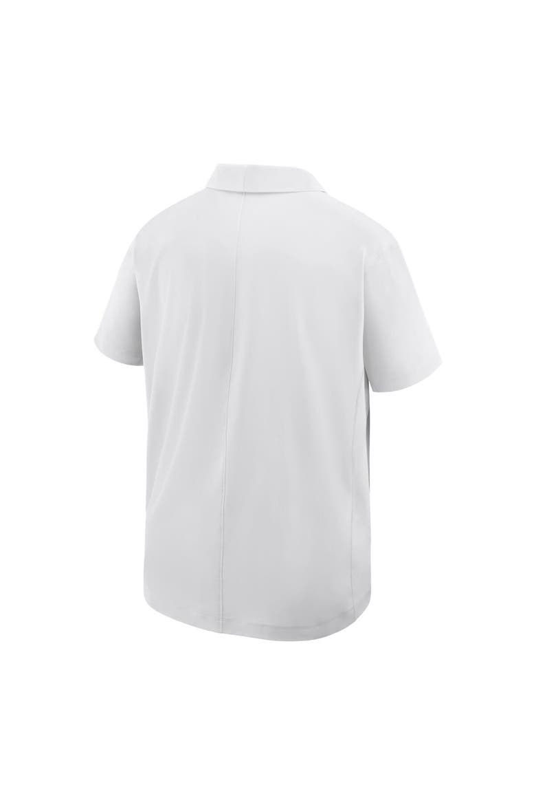 Men's Nike White Purdue Boilermakers Woven Polo, Alternate, color, White