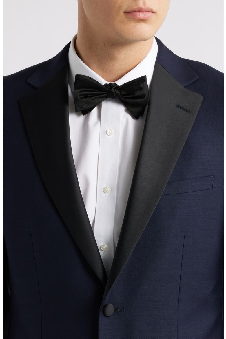Matteo Slim Fit Navy Wool Tuxedo, Alternate, color, NAVY