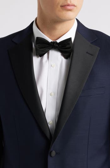 Matteo Slim Fit Navy Wool Tuxedo