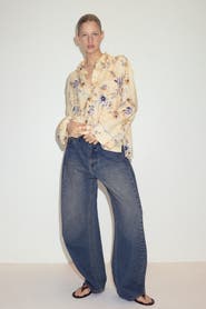 H&M Oversized Linen-blend Shirt