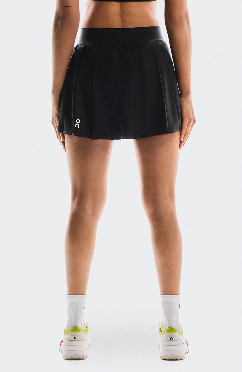 On Court Pleated Skort, Alternate, color, Black