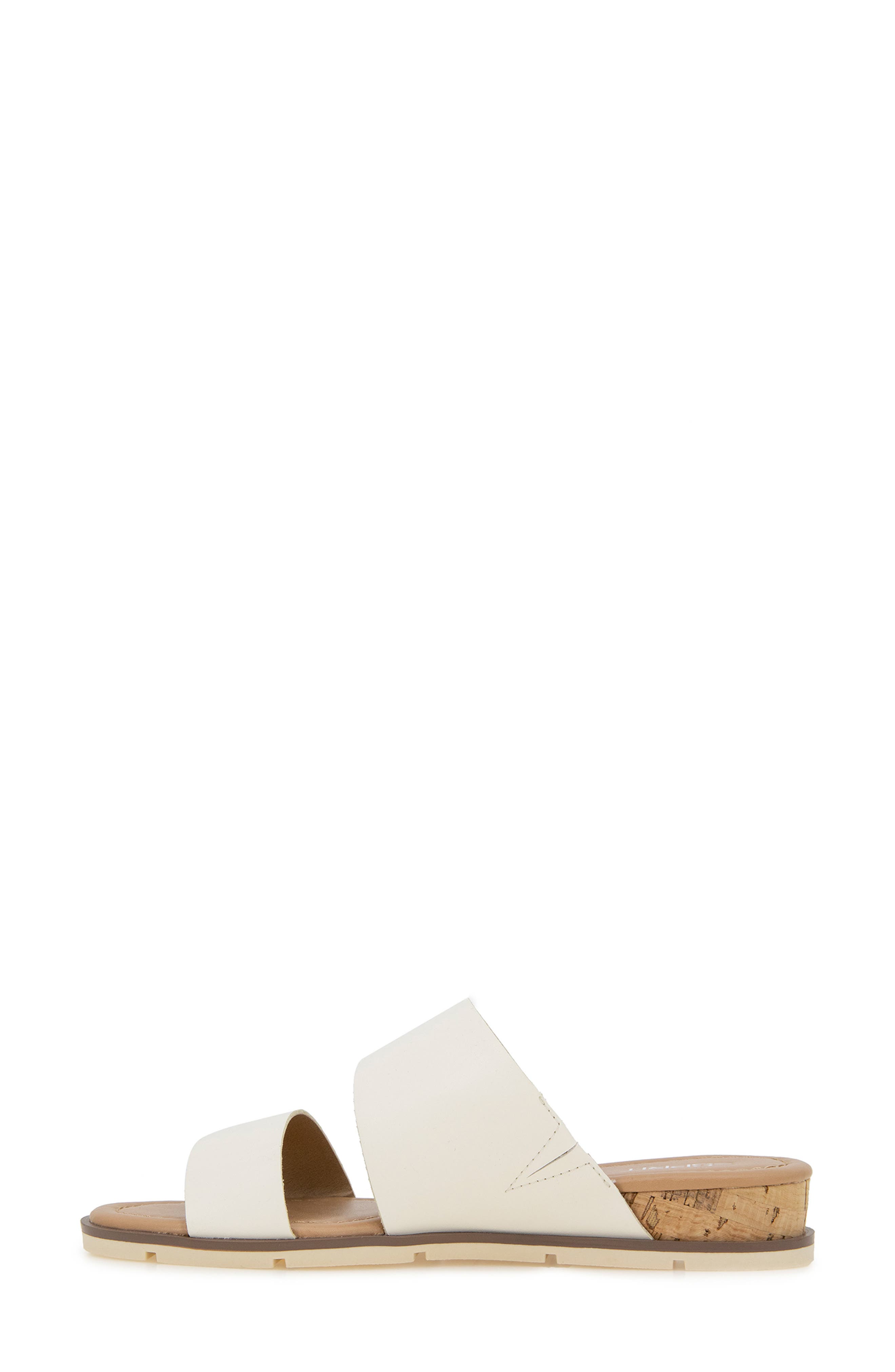 Esprit Dansel Wedge Slide Sandal, Alternate, color, White