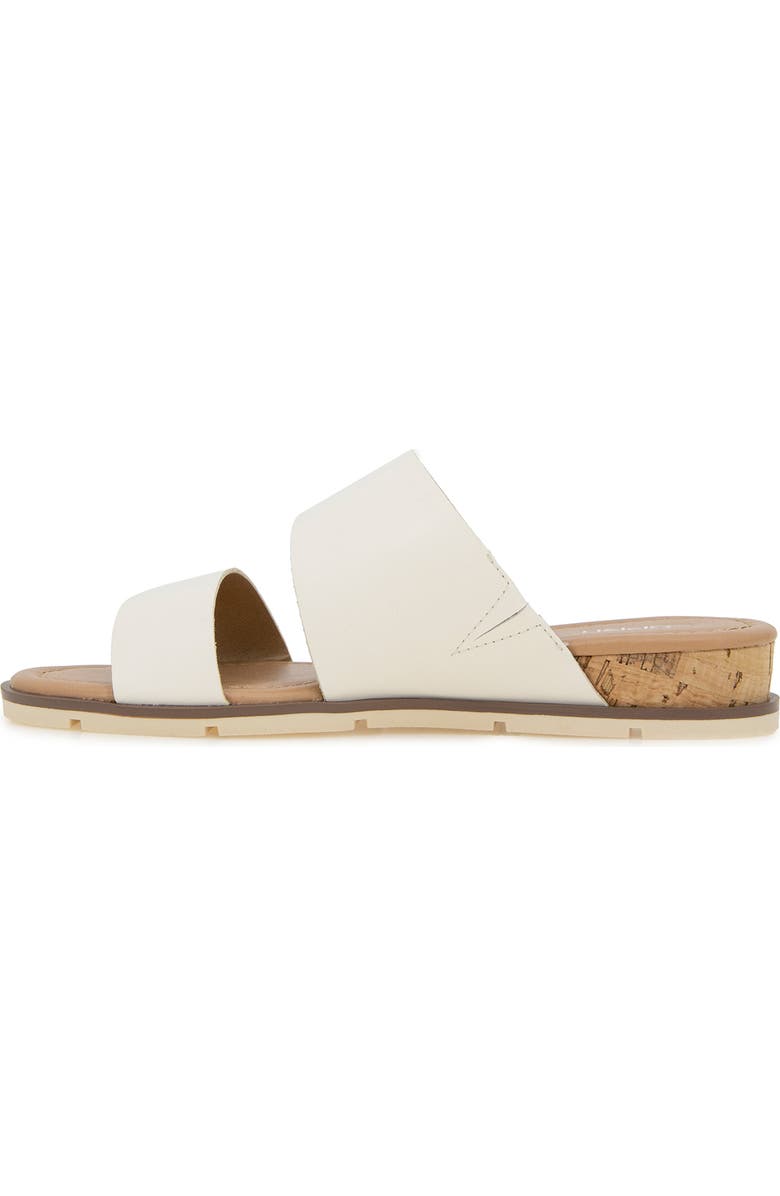 Esprit Dansel Wedge Slide Sandal, Alternate, color, White