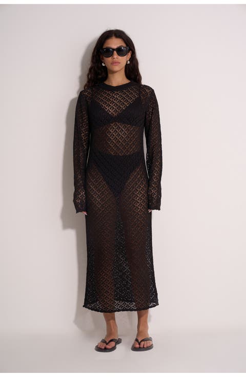 Isabel Crochet Cover-Up Dress