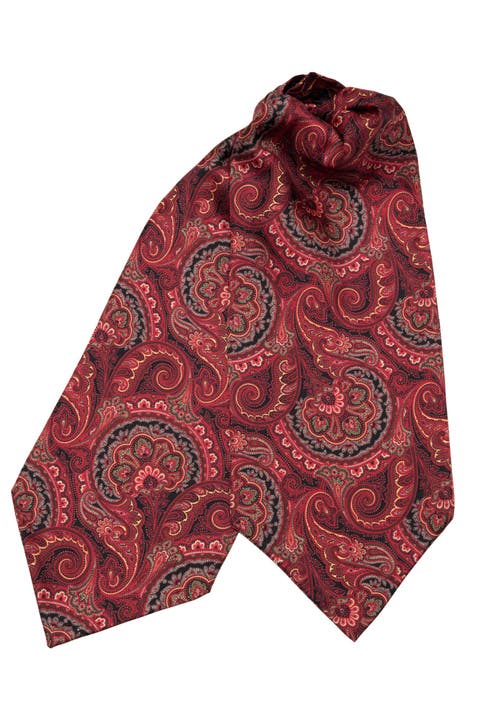 Bugatti - Silk Ascot Cravat Tie for Men