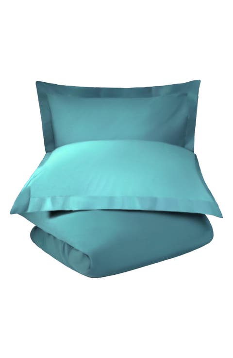 600 Thread Count Sateen Duvet Cover & Shams Set