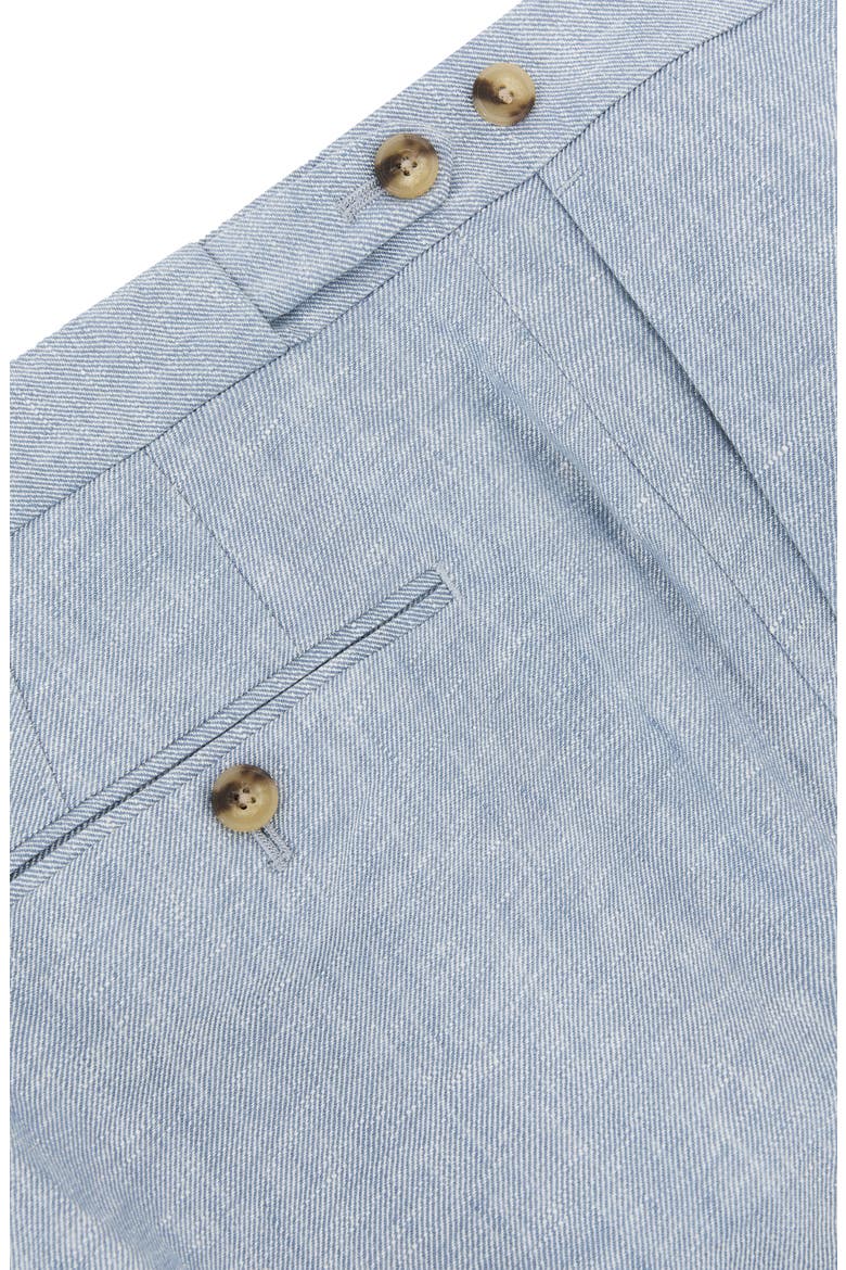 Atlantic Slim Fit Linen Pants, Alternate, color, SOFT BLUE