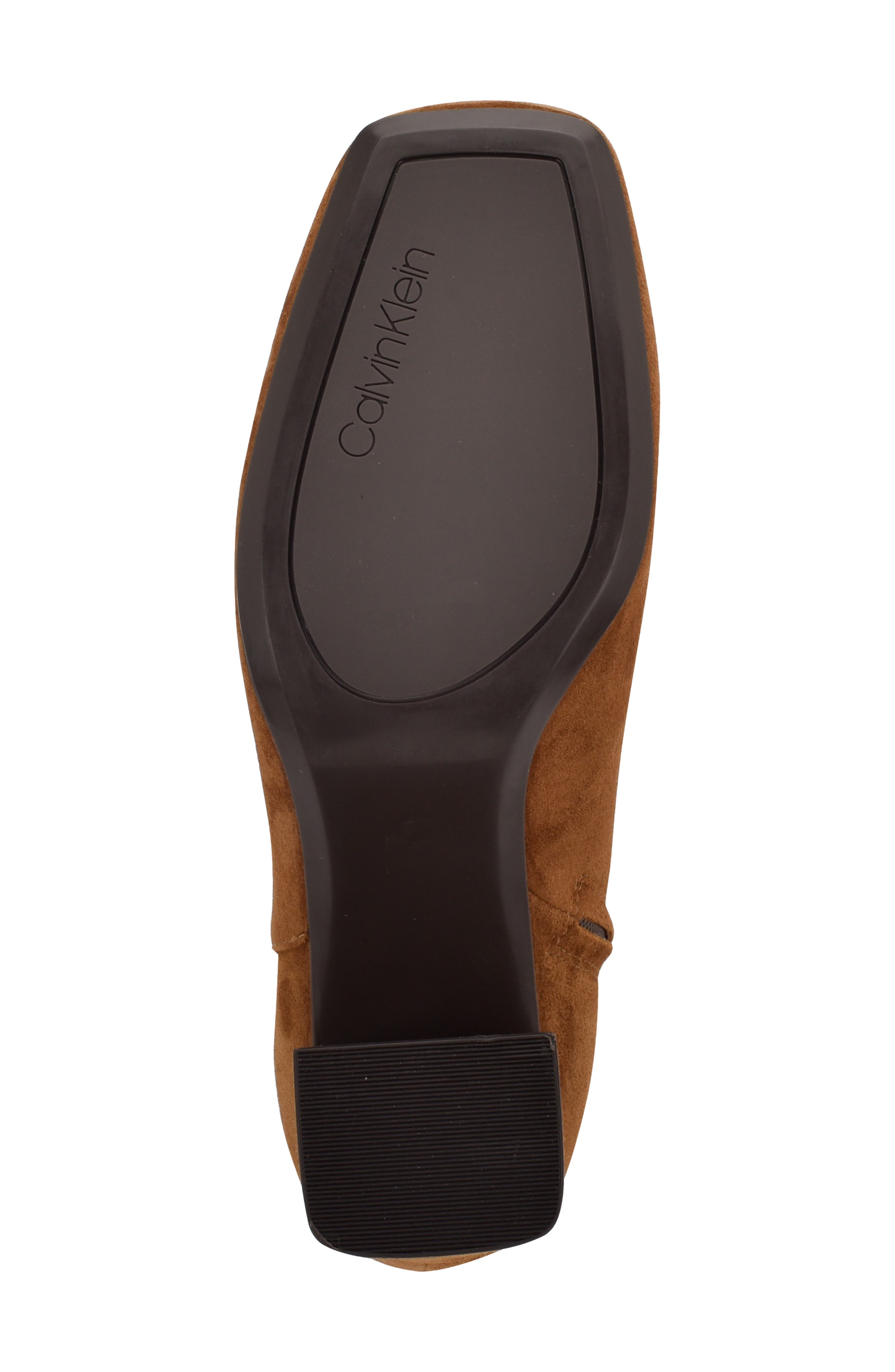 Izial Square Toe Bootie, Alternate, color, DARK NATURAL
