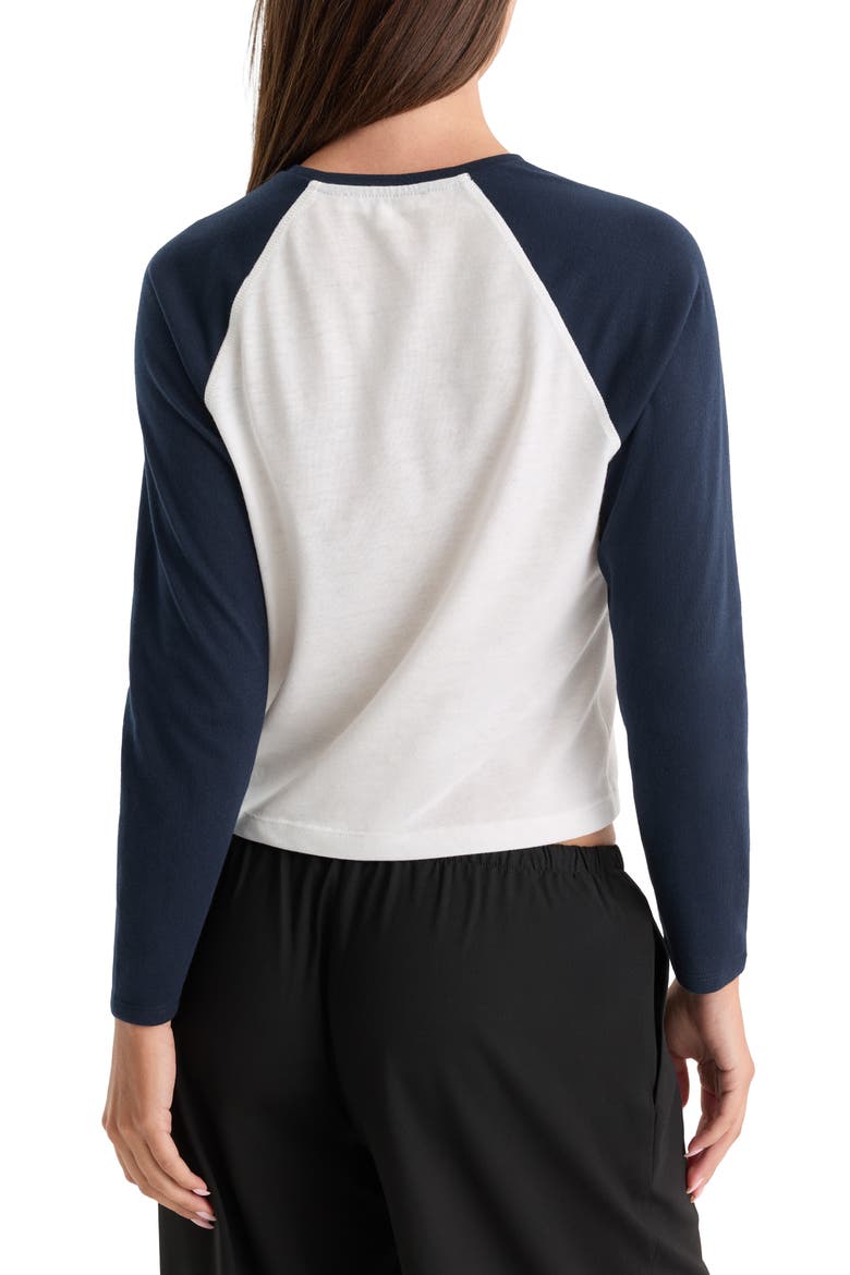 Long Sleeve Raglan T-shirt, Alternate, color, CHALK