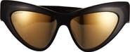 Gucci 57mm Cat Eye Sunglasses