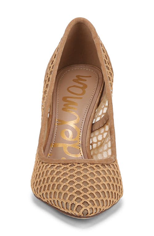 Sam Edelman Hazel Mesh Pointed Toe Pump In Hazelwood